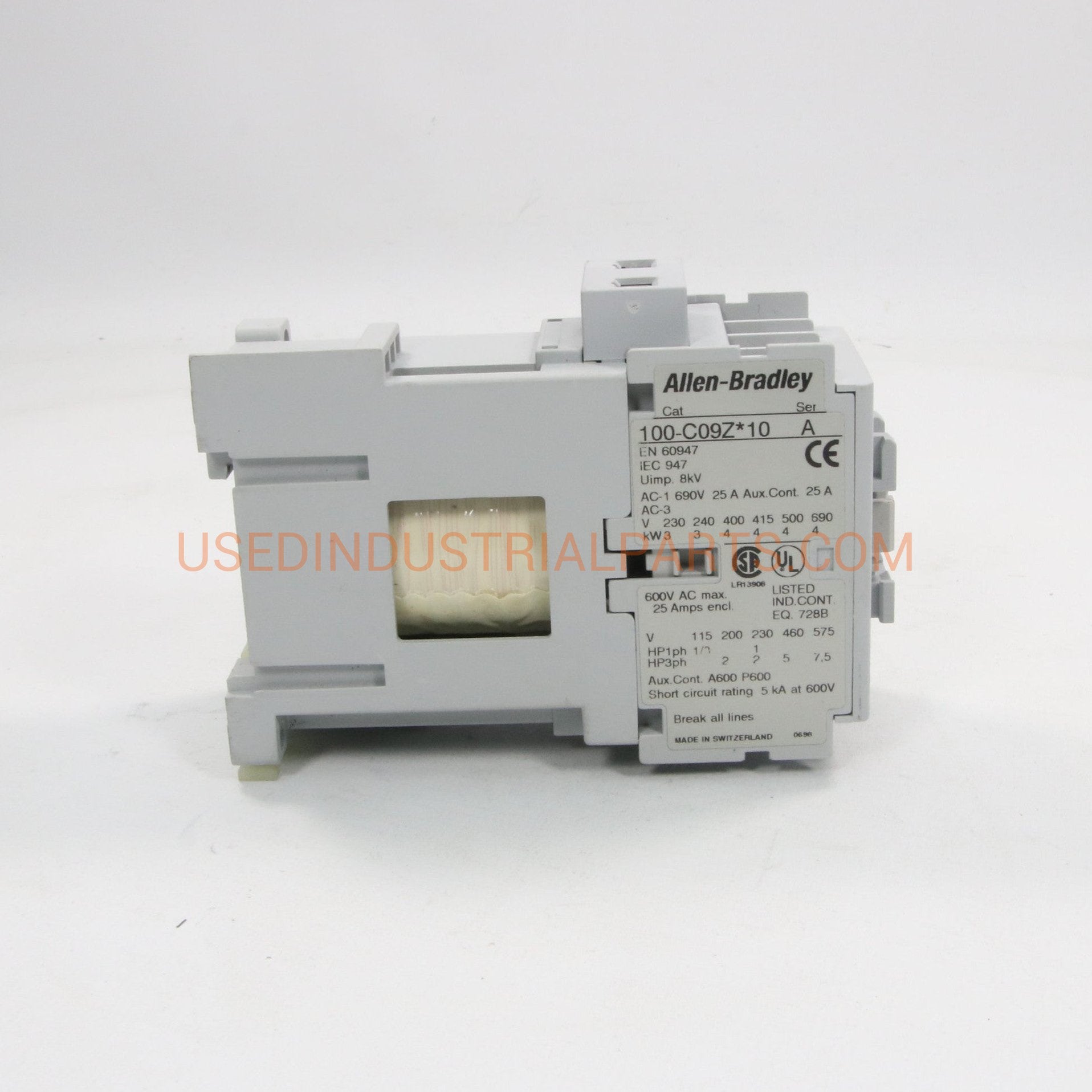 Allen-Bradley 100 C09Z 10 Contactor-Contactor-CA-05-02-07-Used Industrial Parts