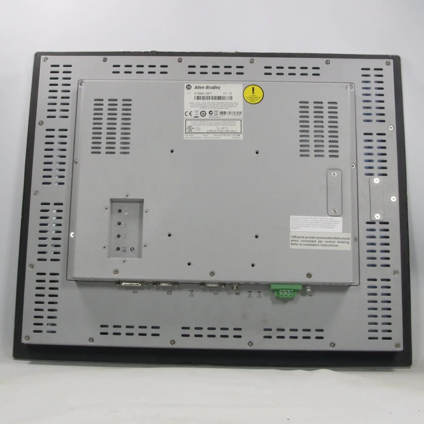 Allen-Bradley 6186M-19PT Industrial Flat Panel Monitor-Industrial Flat Panel Monitor-Used Industrial Parts