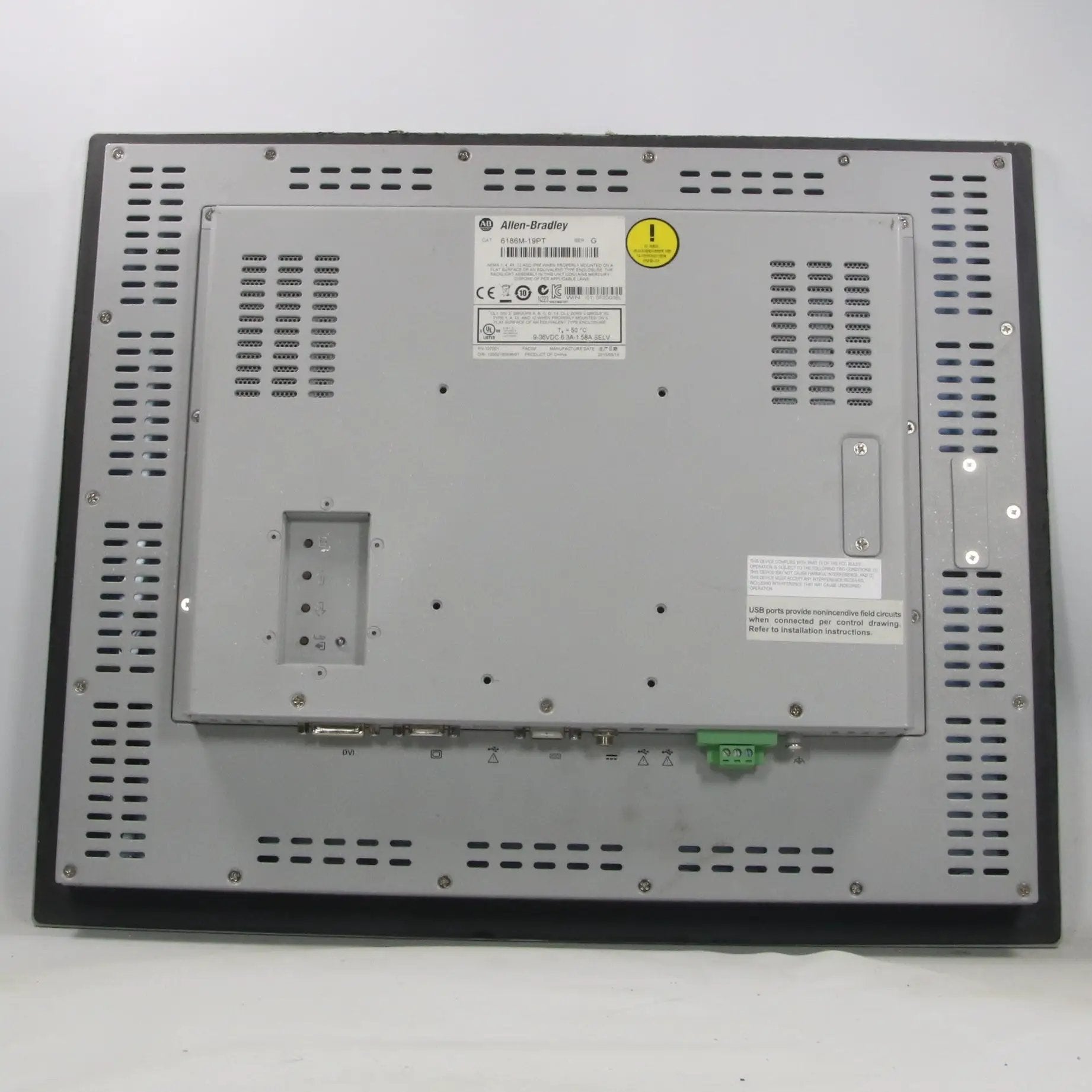 Allen-Bradley 6186M-19PT Industrial Flat Panel Monitor-Industrial Flat Panel Monitor-Used Industrial Parts