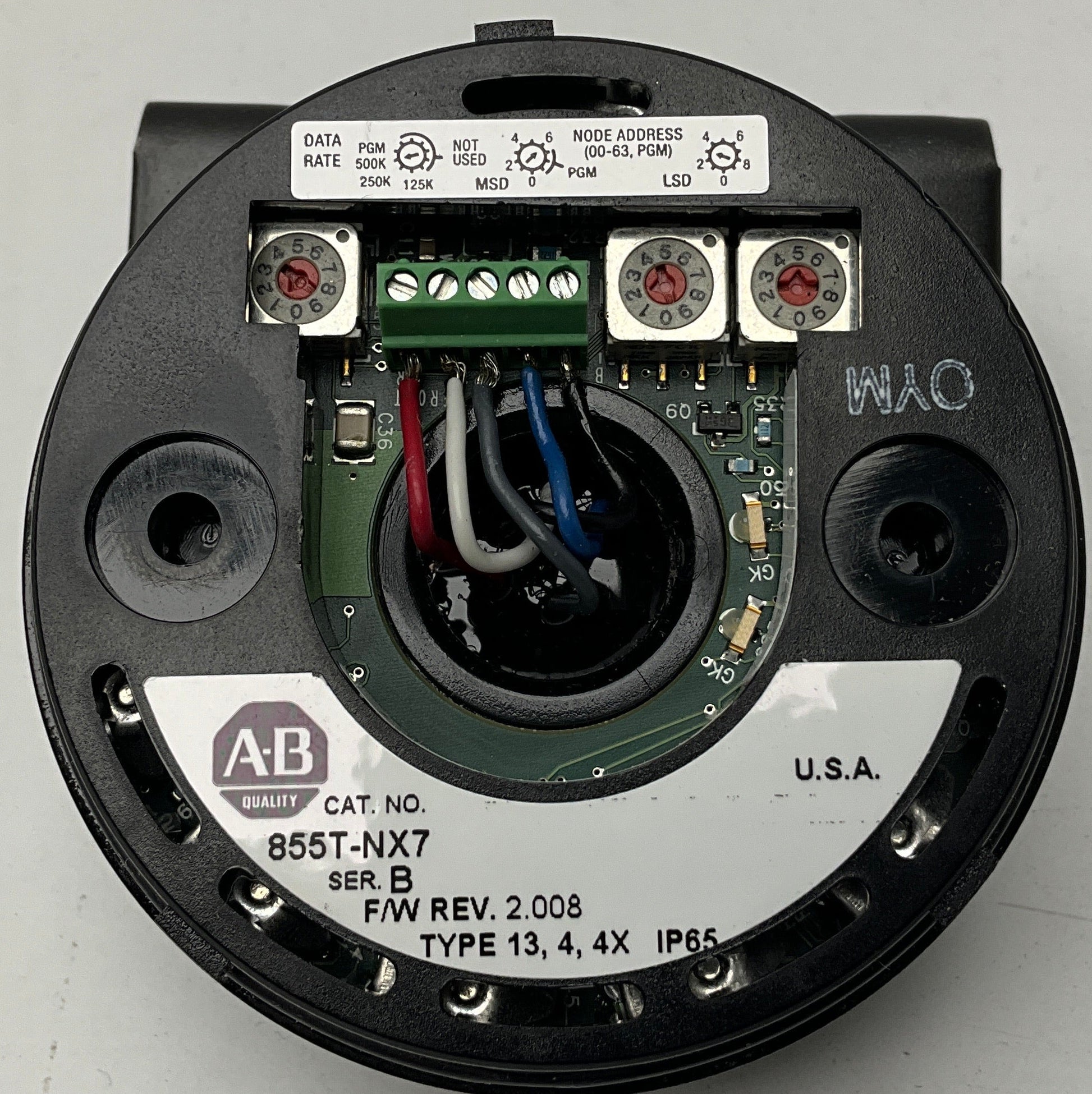 Allen-Bradley 855T-NX7 Mounting Base-Mounting Base-Used Industrial Parts