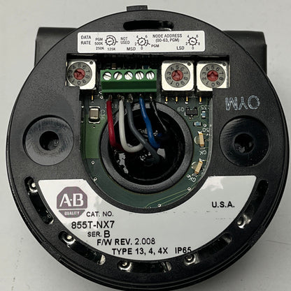 Allen-Bradley 855T-NX7 Mounting Base-Mounting Base-Used Industrial Parts