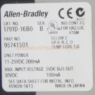 Allen-Bradley Compact Block 1791D-16B0-Compact Block-AB-04-04-Used Industrial Parts