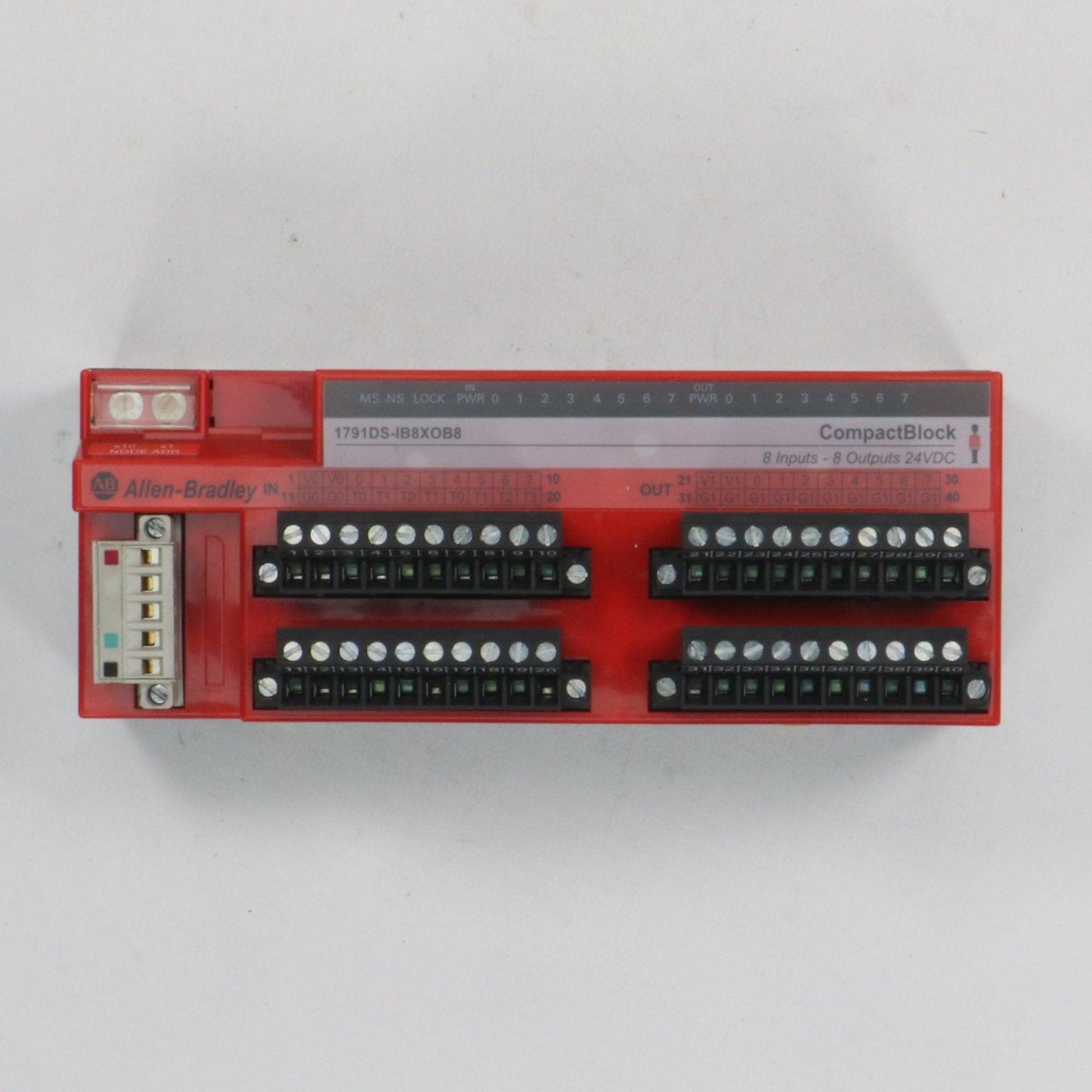 Allen-Bradley CompactBlock 1791DS IB8XOB8 Guard IO Safety Input Module-Safety Input Module-Used Industrial Parts