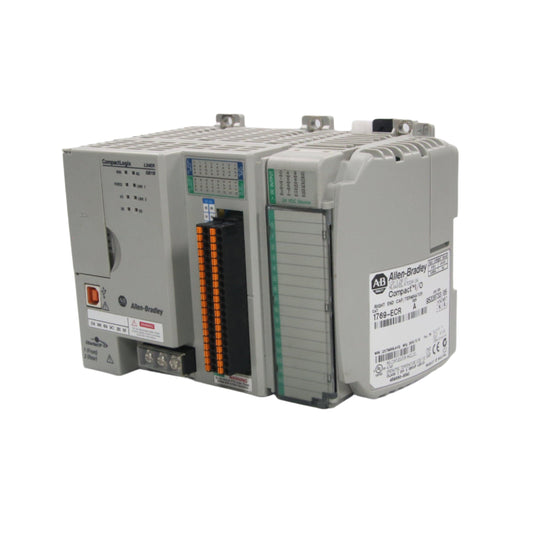 Allen-Bradley CompactLogix L24ER QB1B + DC Output-PLC-Used Industrial Parts