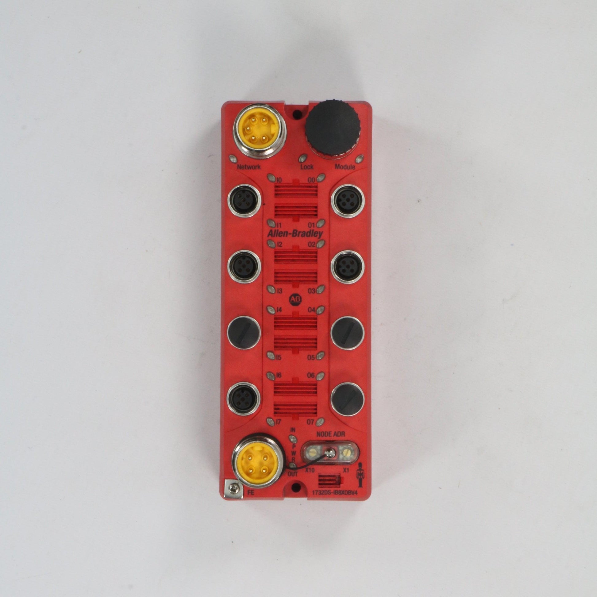 Allen-Bradley Guard I/O 16 Point Digital Comb Module 1732DS-IB8XOBV4-16 Point Digital Comb Module-Used Industrial Parts