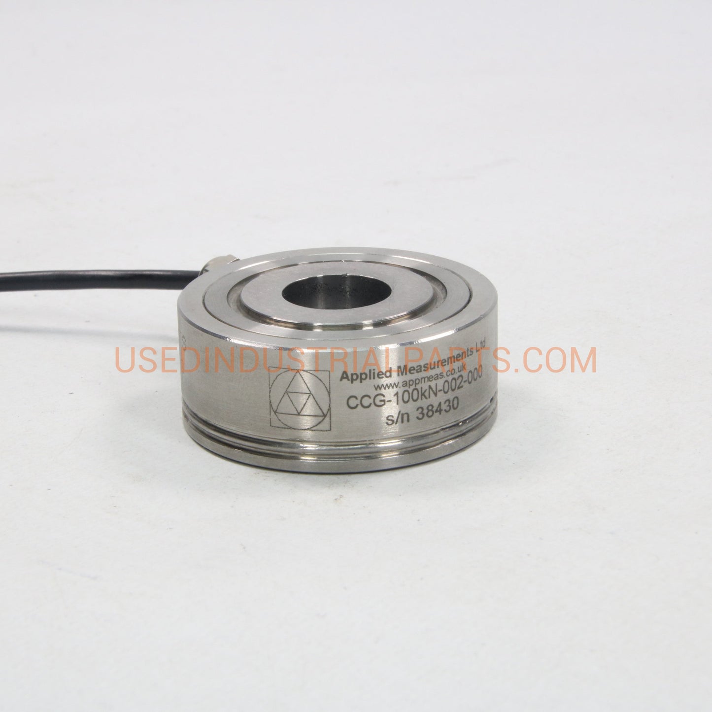 Applied Measurements Ltd. Annular Load Cell & Amplifier-Annular Load Cell-CD-02-08-Used Industrial Parts