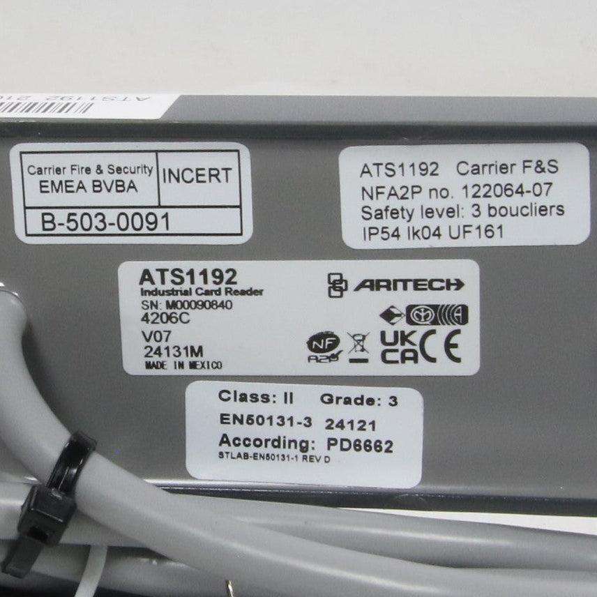 Aritech ATS 1192 Industrial Proximity Card Reader-Industrial Proximity Card Reader-Used Industrial Parts