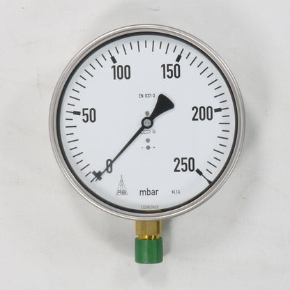 Armaturenbau KPCh 160-1 Capsule Spring Manometer - 0...250 bar-Capsule Spring Manometer-Used Industrial Parts
