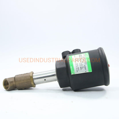 Asco E290A002 NC Angled Brass Valve-Industrial-DB-02-08-Used Industrial Parts