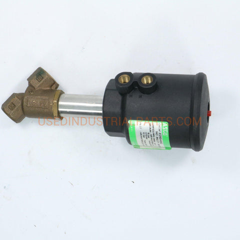 Image of Asco E290A002 NC Angled Brass Valve-Industrial-DB-02-08-Used Industrial Parts