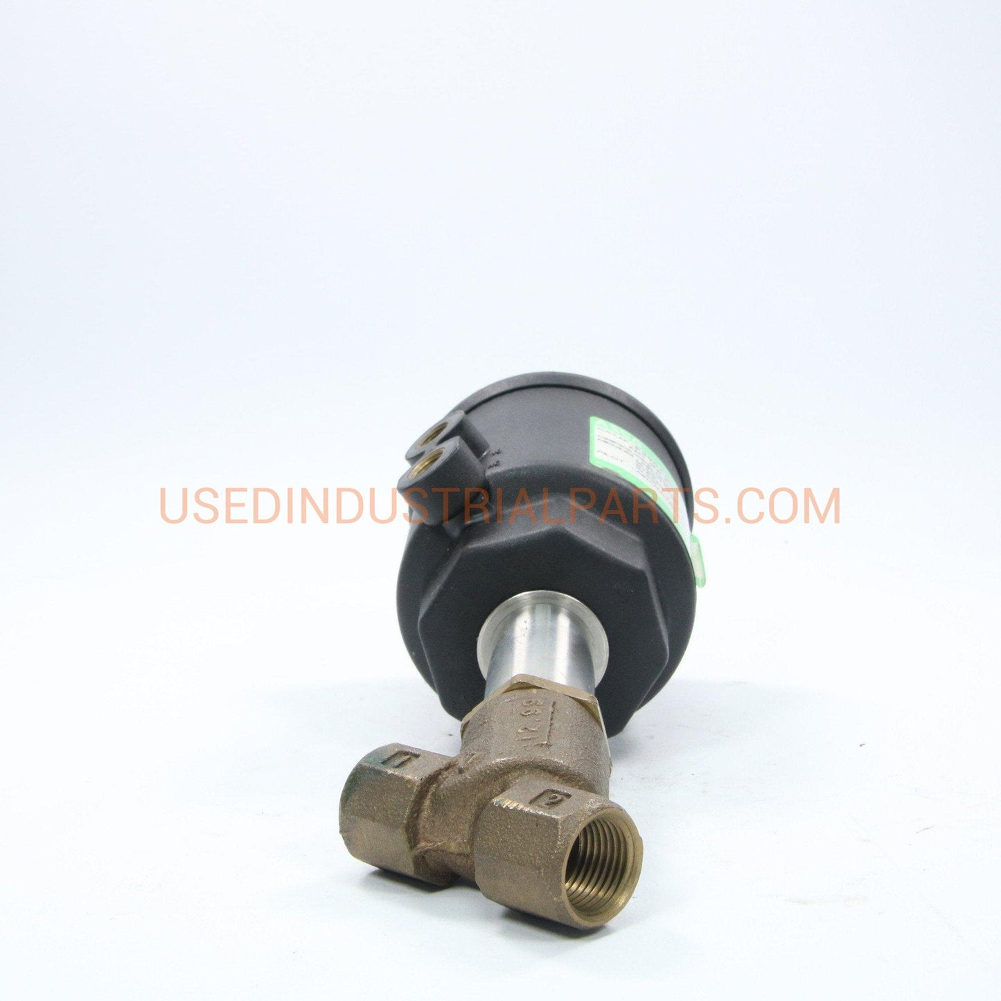 Asco E290A002 NC Angled Brass Valve-Industrial-DB-02-08-Used Industrial Parts