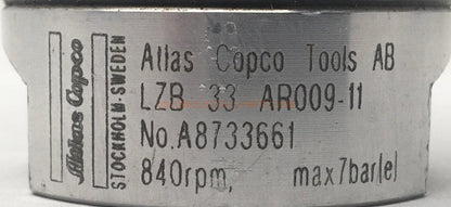 Atlas Copco Air Motor LZB 33 AR009-11-Air Motor-DA-05-04-Used Industrial Parts