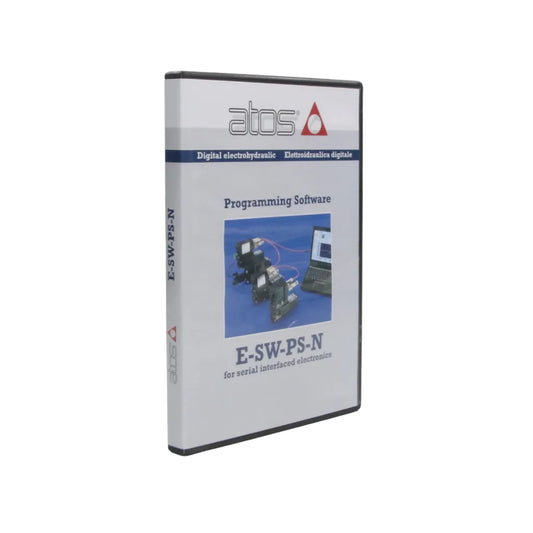 Atos E-SW-PS-N Electrohydraulic Programming Software-Electrohydraulic Programming Software-DC-01-04-02-6152428533548-Used Industrial Parts