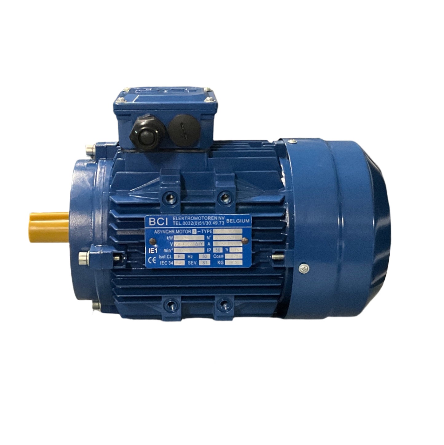 BCI HL1-801-4 High Efficiency 3 Phase Motor-3 Phase Motor-Used Industrial Parts