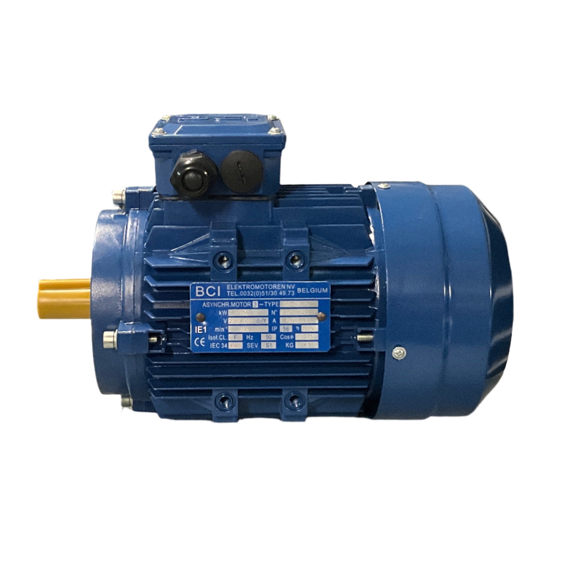 BCI HL1-801-4 High Efficiency 3 Phase Motor-3 Phase Motor-Used Industrial Parts