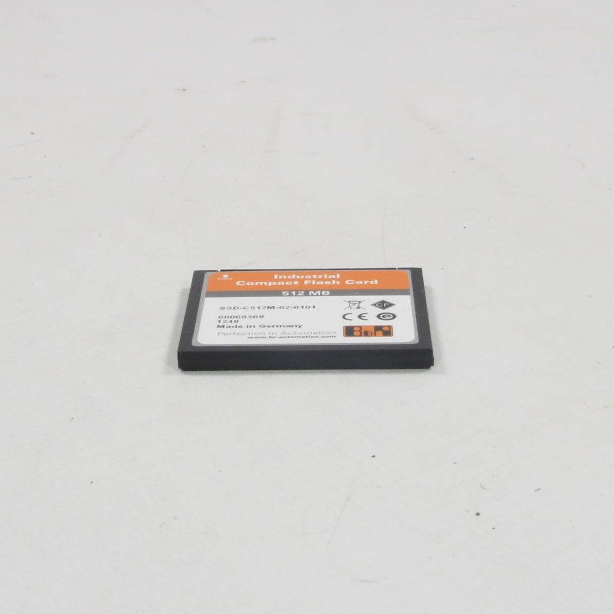 B&R Automation 512MB Industrial Compact Flash Card - 5CFCRD.0512-06-Industrial Compact Flash Card-Used Industrial Parts