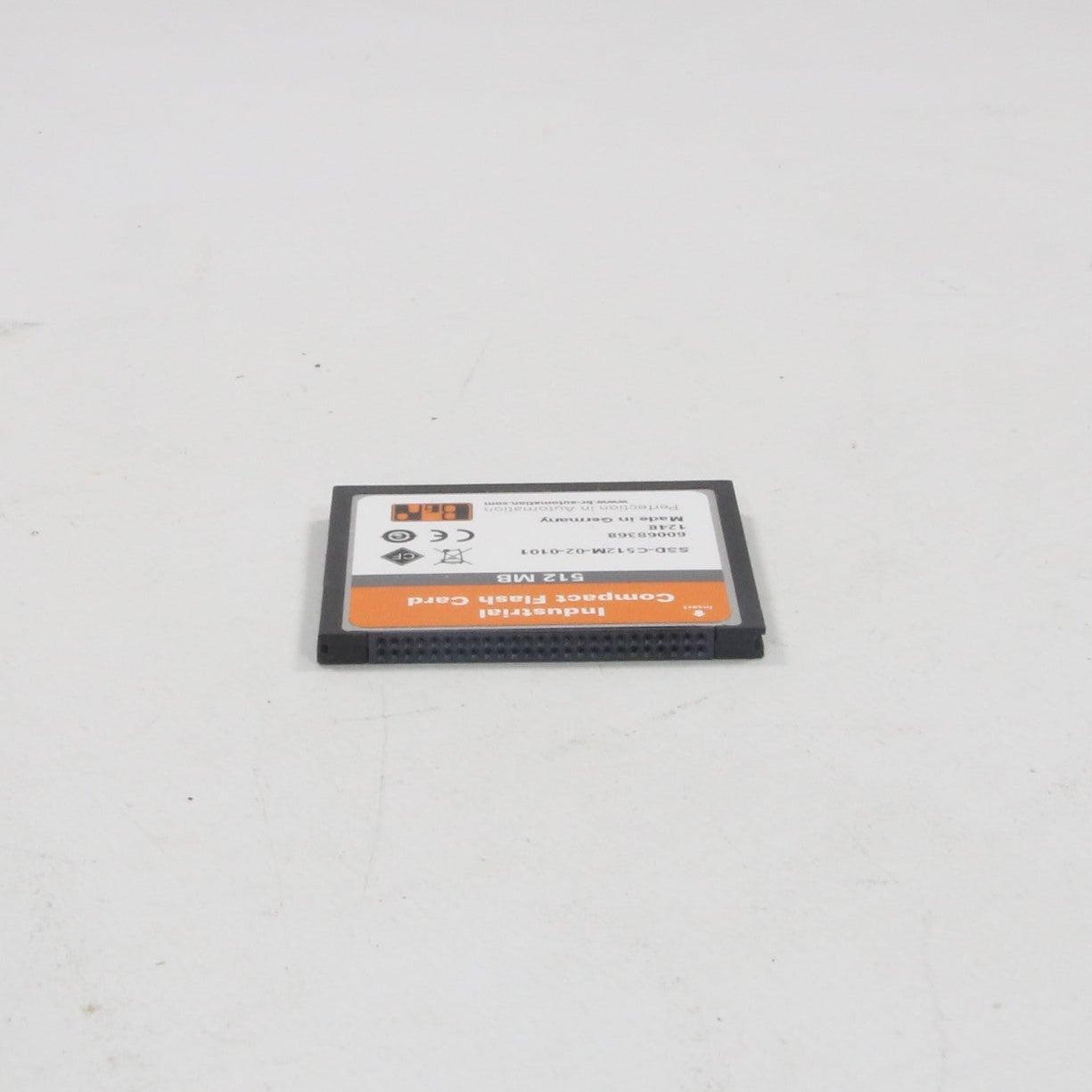 B&R Automation 512MB Industrial Compact Flash Card - 5CFCRD.0512-06-Industrial Compact Flash Card-Used Industrial Parts