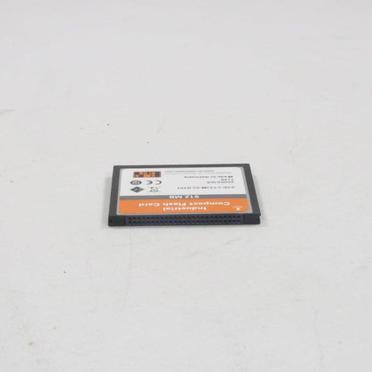 B&R Automation 512MB Industrial Compact Flash Card - 5CFCRD.0512-06-Industrial Compact Flash Card-Used Industrial Parts