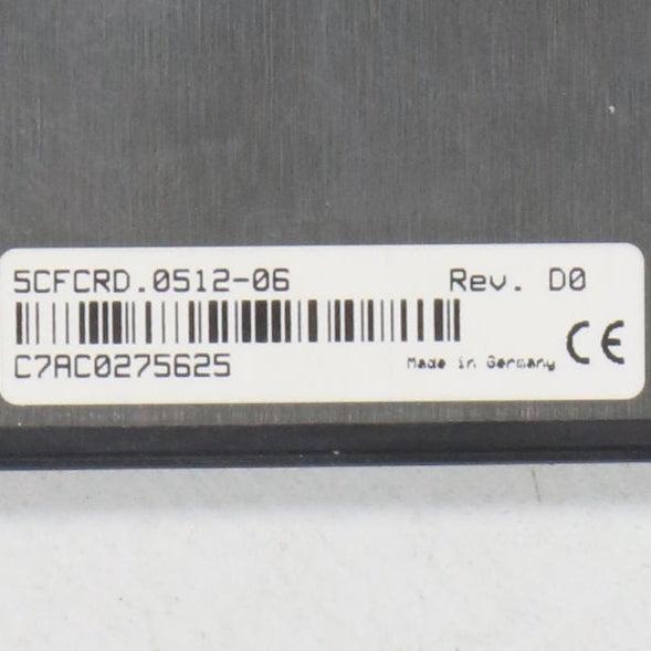 B&R Automation 512MB Industrial Compact Flash Card - 5CFCRD.0512-06-Industrial Compact Flash Card-Used Industrial Parts