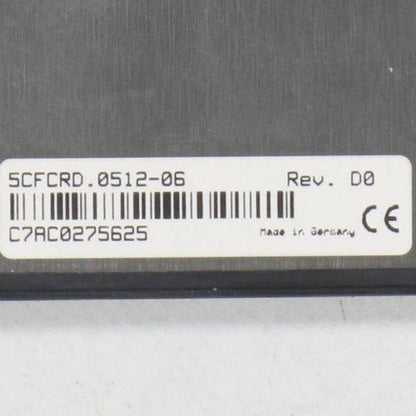 B&R Automation 512MB Industrial Compact Flash Card - 5CFCRD.0512-06-Industrial Compact Flash Card-Used Industrial Parts