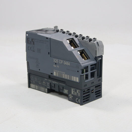B&R Automation X20 CP 0484 CPU Assembly-CPU Assembly-CB-02-06-01-6152424677628-Used Industrial Parts
