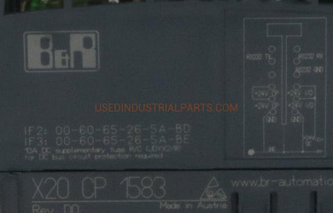 B&R Automation X20 CP 1583 CPU Module-CPU Module-AD-04-06-Used Industrial Parts