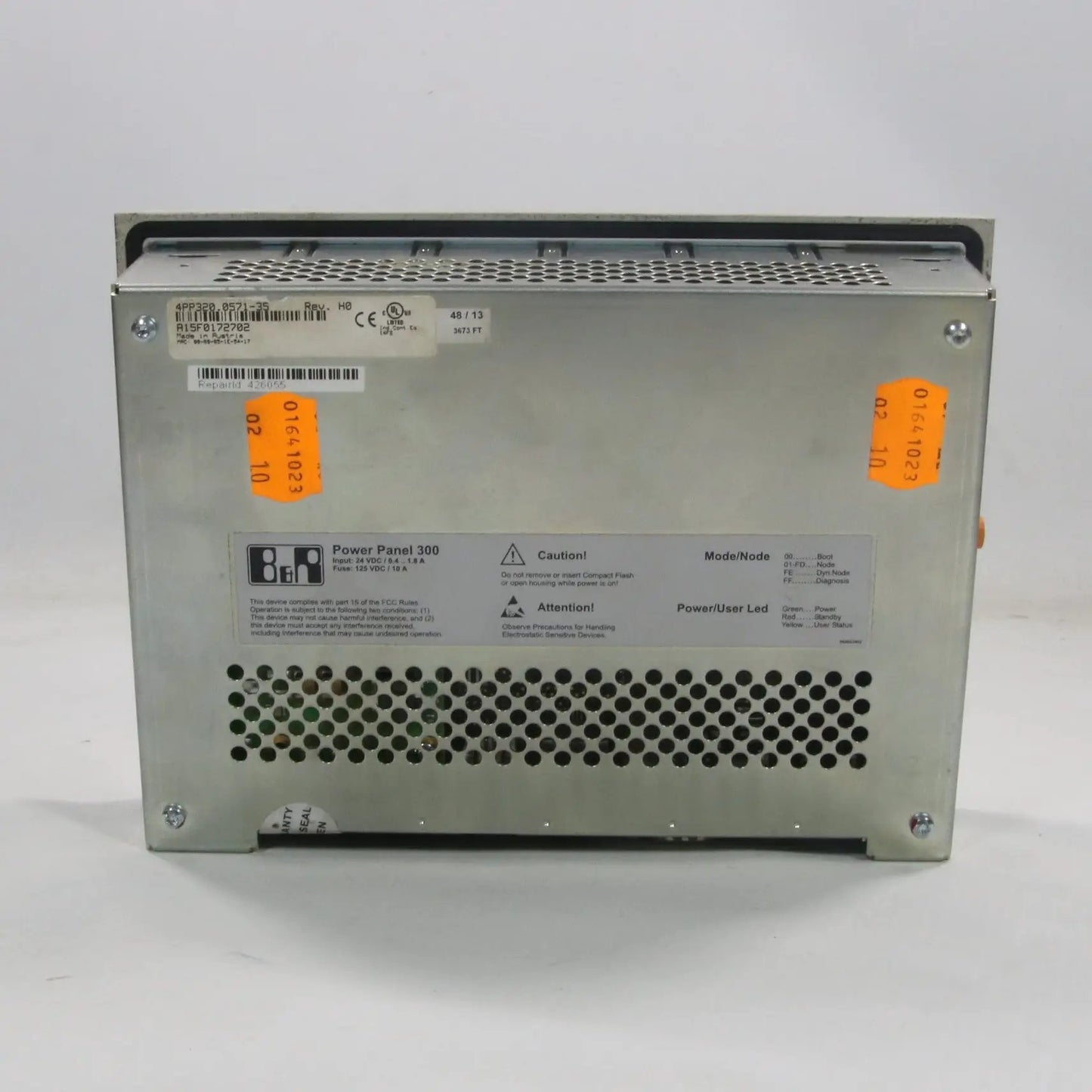 B&R Power Panel 300 Operator Panel - 4PP320.0571-35-Operator Panel-Used Industrial Parts