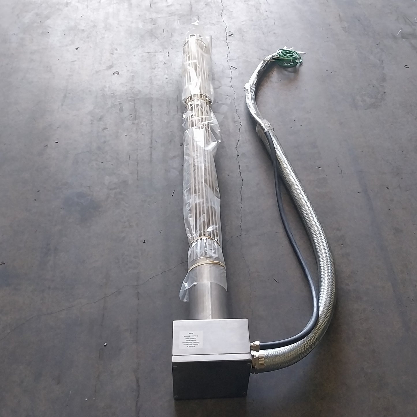 Backer AB 100kW Immersion Heater-Immersion Heater-Used Industrial Parts
