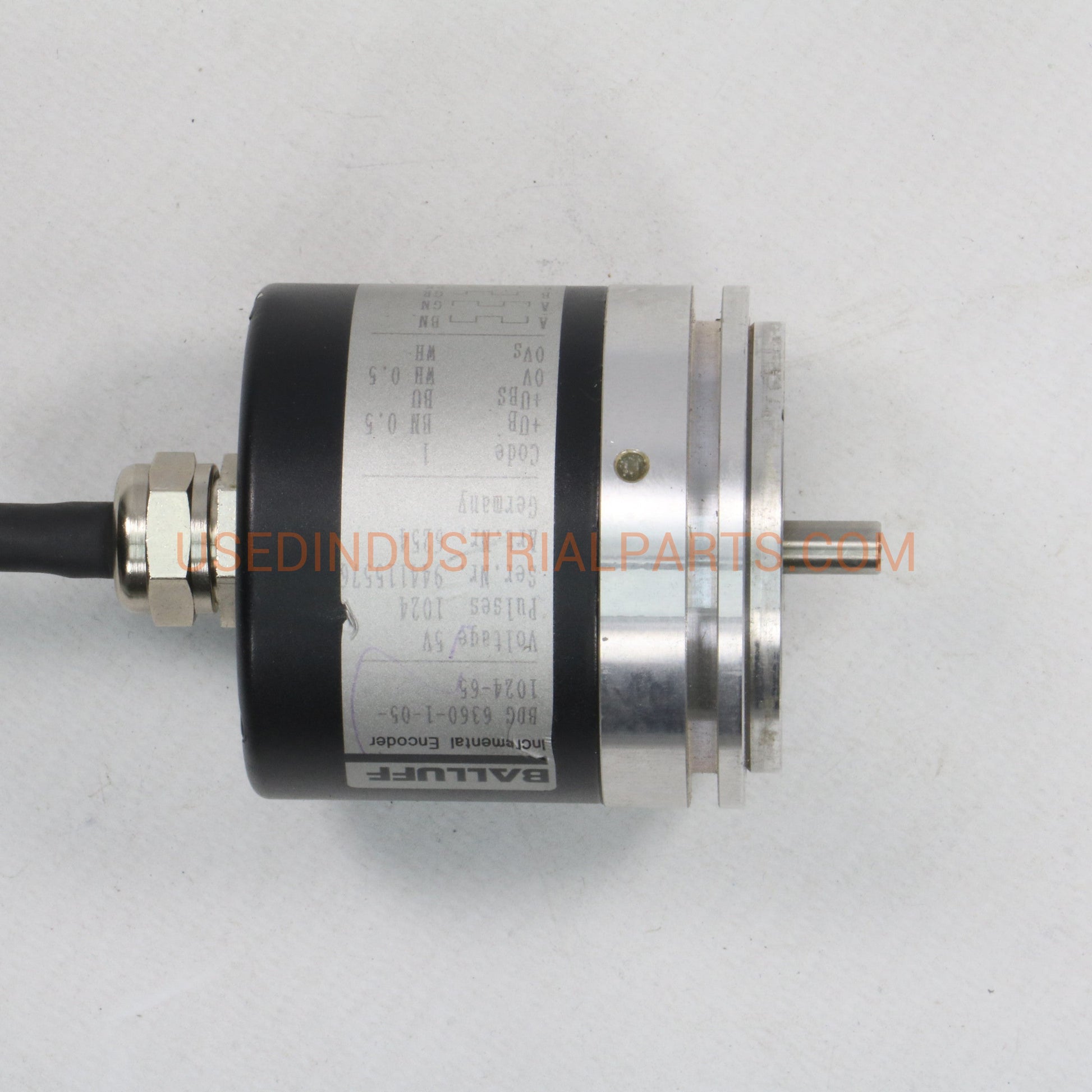 Balluff BDG 6360-1-05-1024-65 Incremental Encoder-Incremental Encoder-CD-03-08-Used Industrial Parts