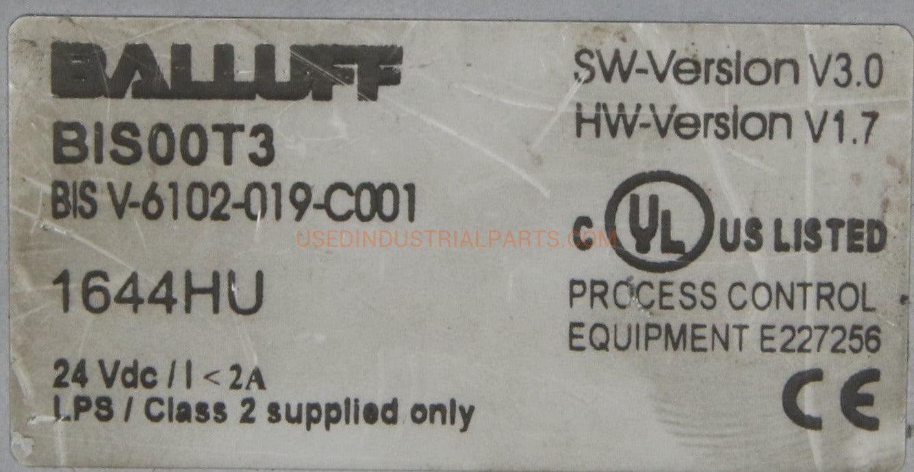 Balluff BIS00T3 Multi Frequency RFID Processor-RFID Processor-AD-06-04-Used Industrial Parts