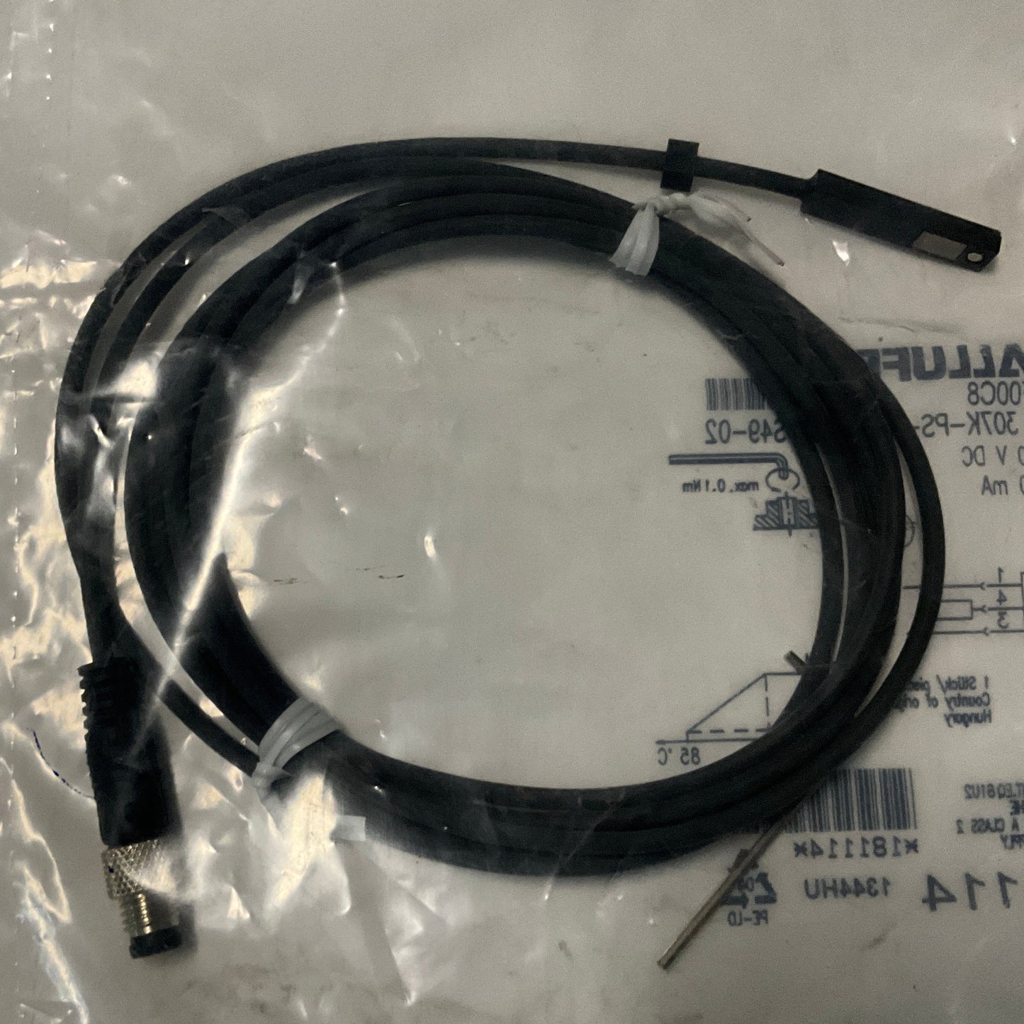 Balluff BMF 307K-PS-C-2-SA2-S49-02 Magnetic Field Sensor-Magnetic Field Sensor-Used Industrial Parts