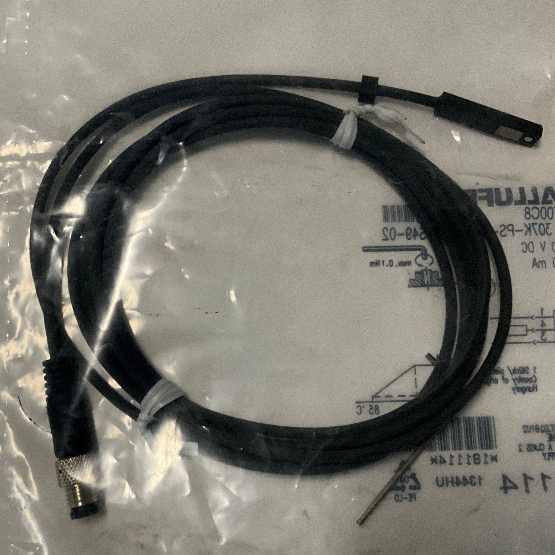 Balluff BMF 307K-PS-C-2-SA2-S49-02 Magnetic Field Sensor-Magnetic Field Sensor-Used Industrial Parts