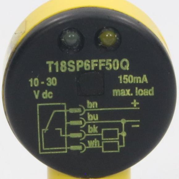 Banner T18SP6FF50Q Photoelectric Sensor-Photoelectric Sensor-Used Industrial Parts