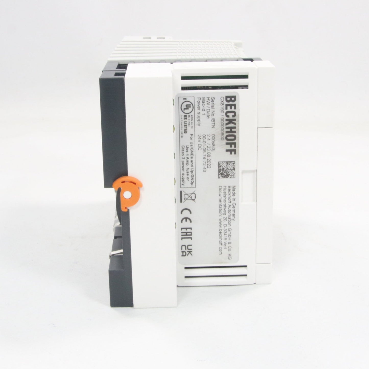 Beckhoff CX8190 Embedded PC & I/O Modules-Embedded PC-Used Industrial Parts