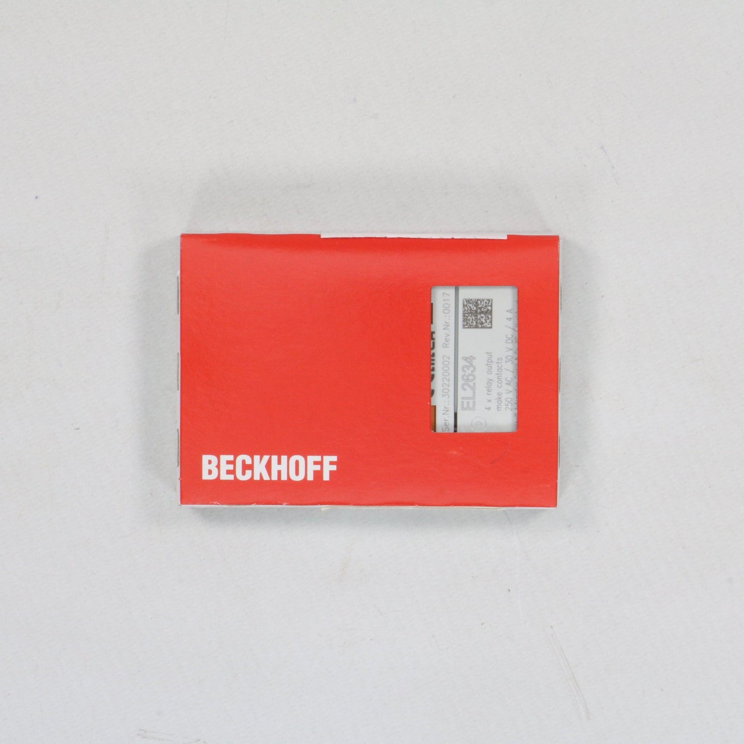 Beckhoff EL2634 EtherCat Terminal-Ethercat Terminal-Used Industrial Parts