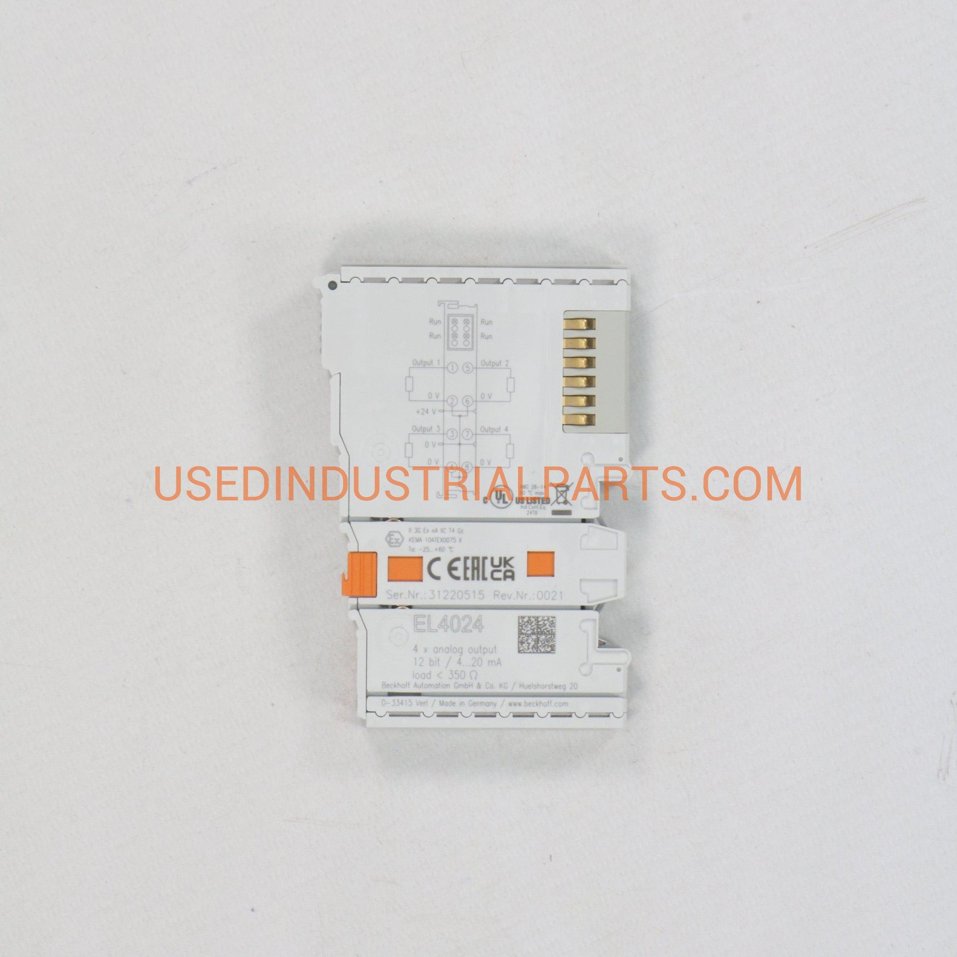 Beckhoff EL4024 EtherCat Terminal-Ethercat Terminal-Used Industrial Parts