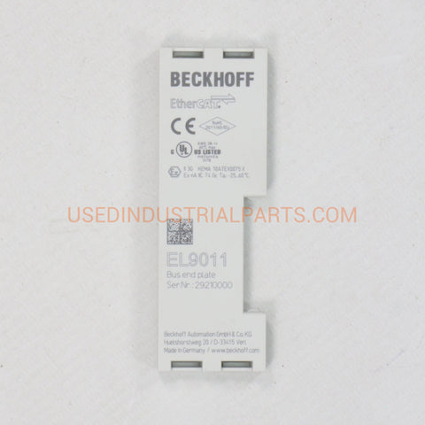 Image of Beckhoff EL9011 Bus End Cover-Bus End Cover-AE-05-04-01-Used Industrial Parts