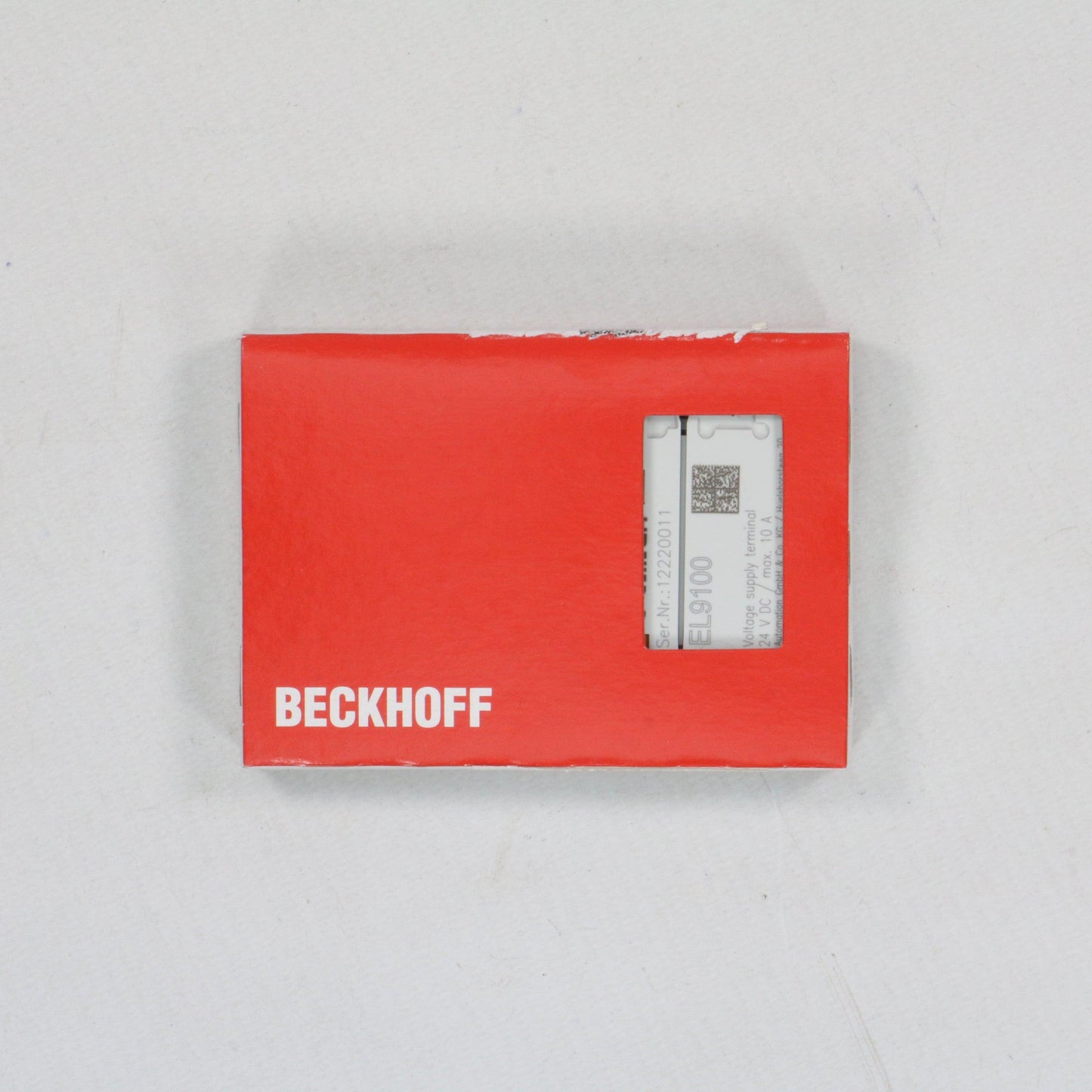 Beckhoff EL9100 Potential Supply Terminal-Potential Supply Terminal-Used Industrial Parts