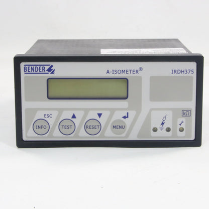 Bender IRDH375 Insulation Monitoring Device-Insulation Monitor-Used Industrial Parts