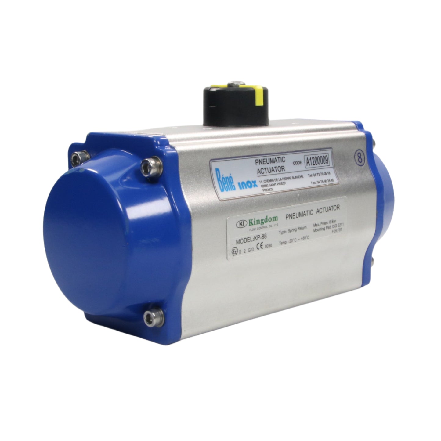 Bene Inox Kingdom KP 88 Pneumatic Actuator-Pneumatic Actuator-Used Industrial Parts