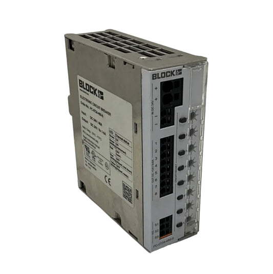 Block PC-0724-480-0 Electronic Circuit Breaker-Electronic Circuit Breaker-01-AA-04-09-03-6152428434432-Used Industrial Parts