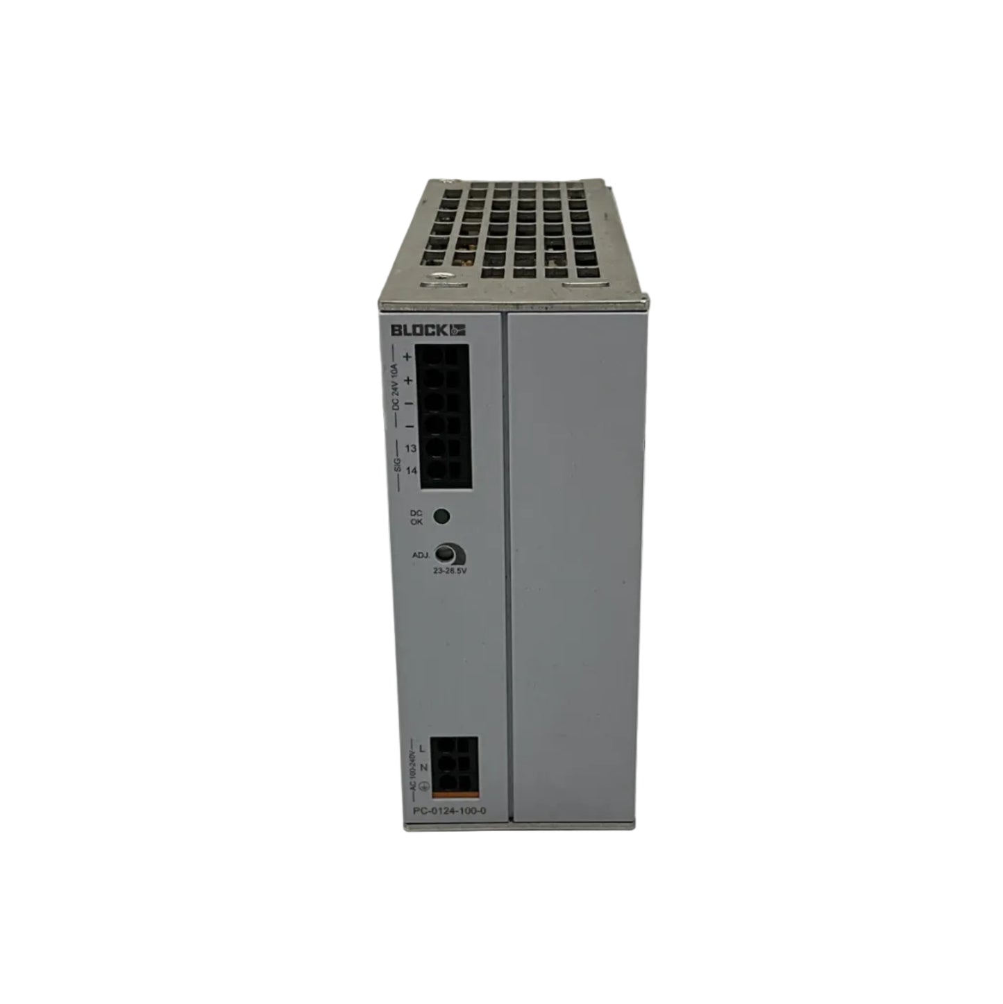 Block Power Compact - 1AC/24DC-10 Power Supply-Power Supply-Used Industrial Parts