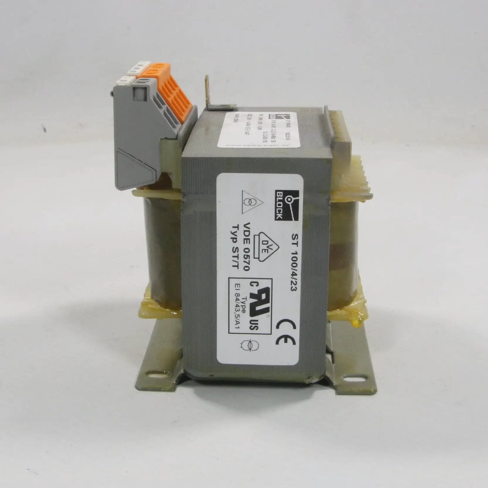 Block ST 100/4/23 Control & Safety Isolating Transformer-Control and Safety Isolating Transformer-Used Industrial Parts