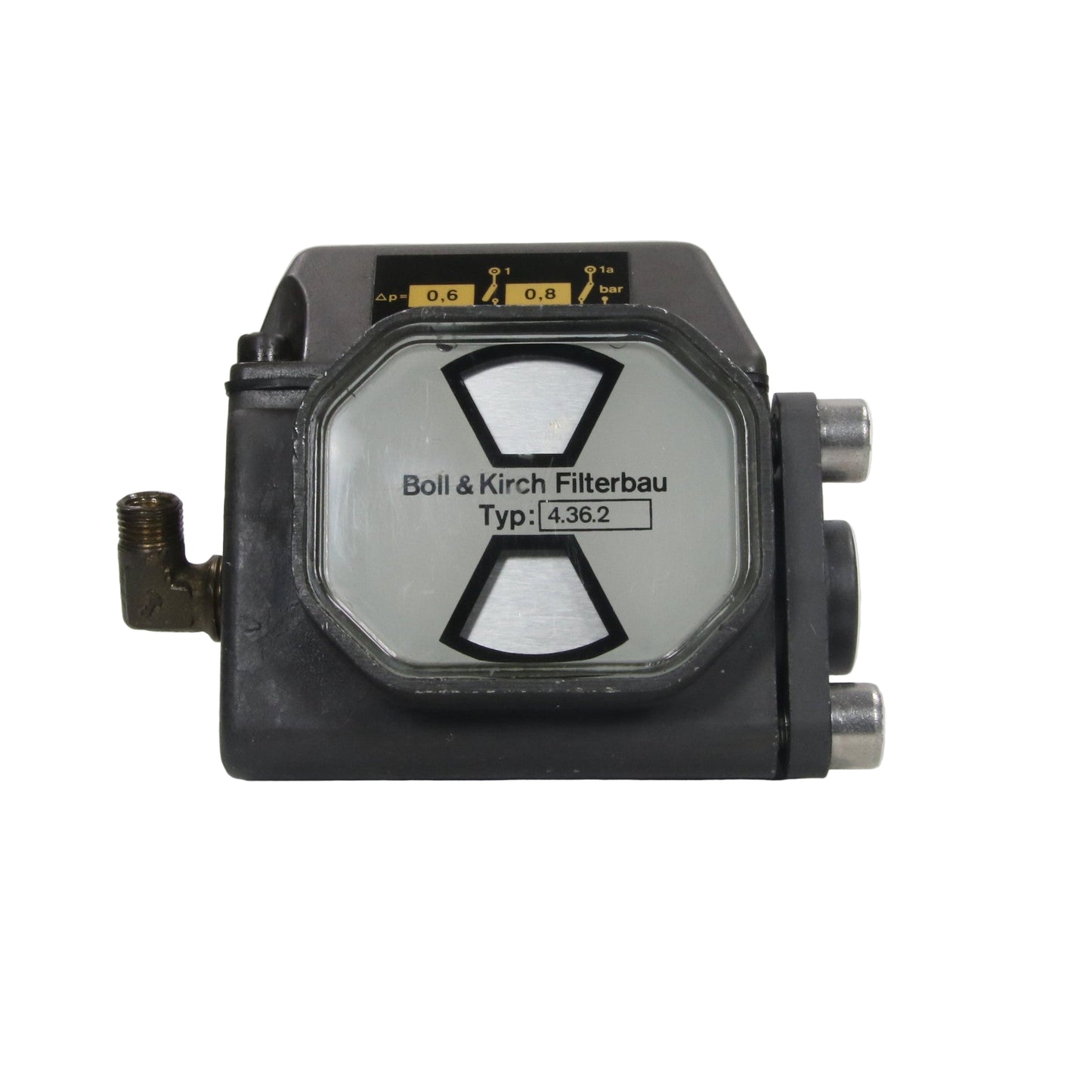 Boll & Kirch Filterbau 4.36.2 Differential Pressure Indicator-Differential Pressure Indicator-Used Industrial Parts
