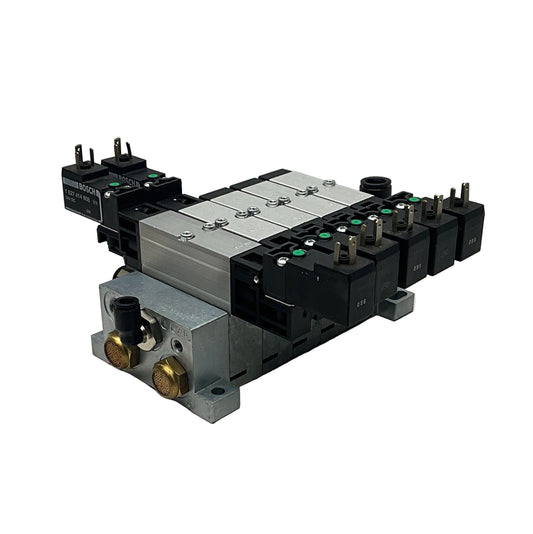 Bosch Aventics 1 825 503 891 Pneumatic Manifold & Solenoid Valves-Pneumatic Valve Manifold & Solenoid Valves-DA-01-02-01-6152428174123-Used Industrial Parts