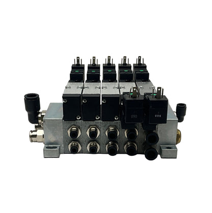 Bosch Aventics 1 825 503 891 Pneumatic Manifold & Solenoid Valves-Pneumatic Valve Manifold & Solenoid Valves-Used Industrial Parts