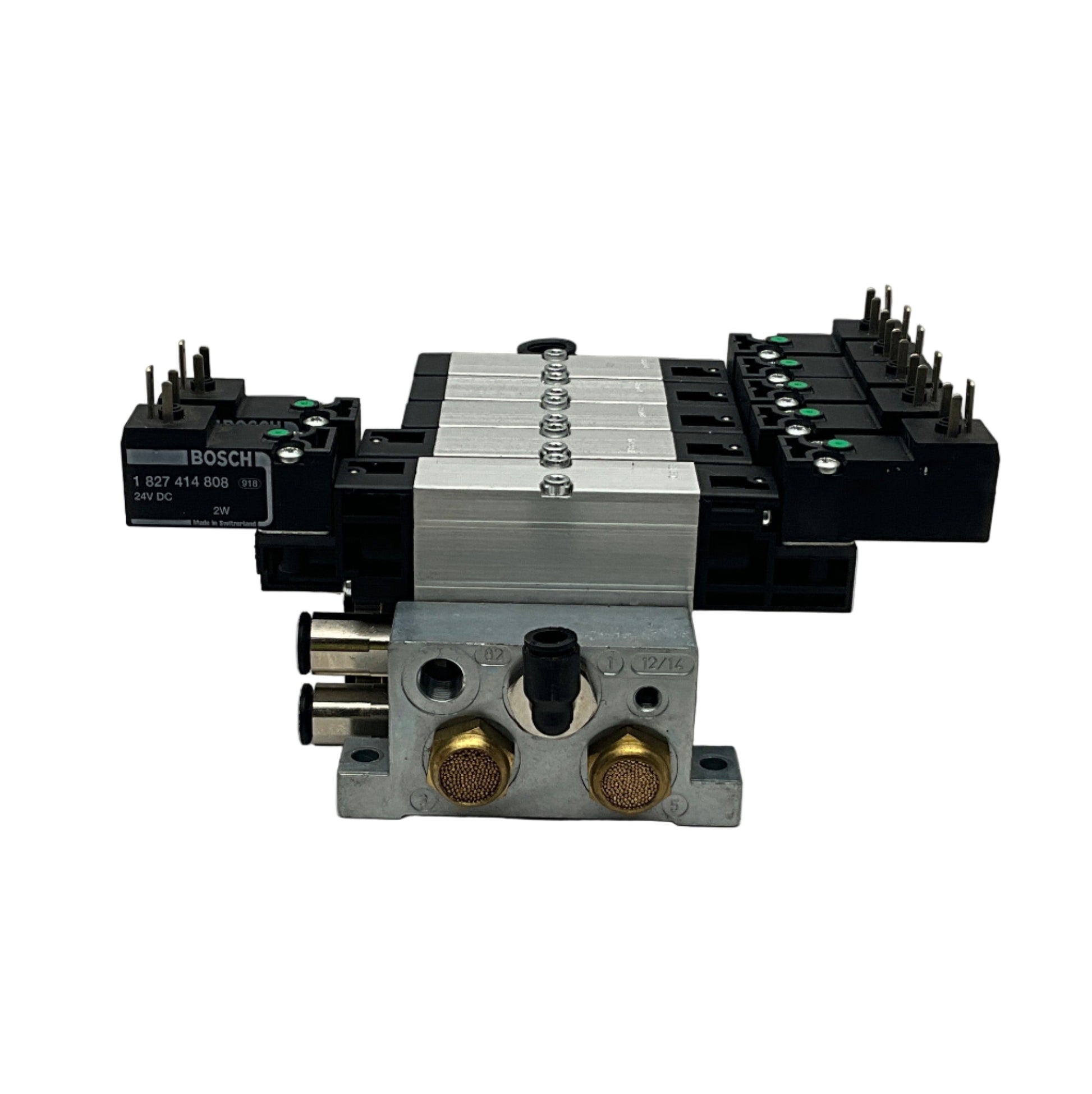 Bosch Aventics 1 825 503 891 Pneumatic Manifold & Solenoid Valves-Pneumatic Valve Manifold & Solenoid Valves-Used Industrial Parts