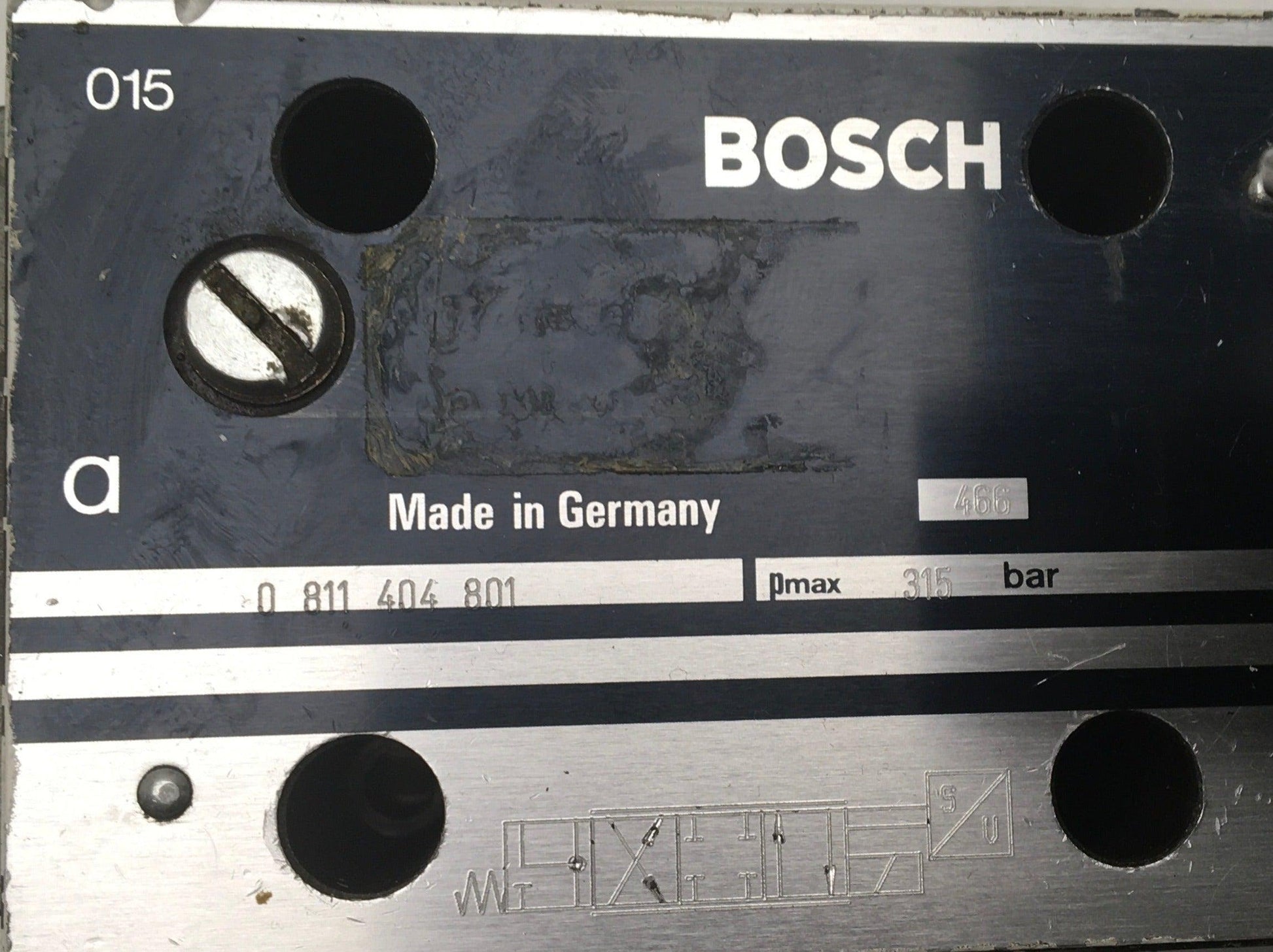 Bosch Proportional Directional Solenoid Valve 0811 404 801-Solenoid Valve-Used Industrial Parts