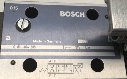 Bosch Proportional Directional Solenoid Valve 0811 404 818-Solenoid Valve-Used Industrial Parts