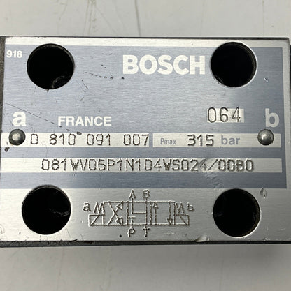 Bosch Rexroth 0 810 091 007 Directional Control Valve-Used Industrial Parts